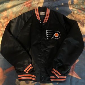 Vintage Philadelphia Flyers Chalkline Satin Jacket